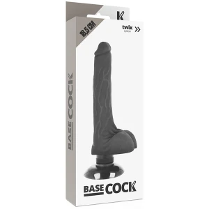 BASECOCK - REAALNE VIBRAATOR 2-1 18,5 CM